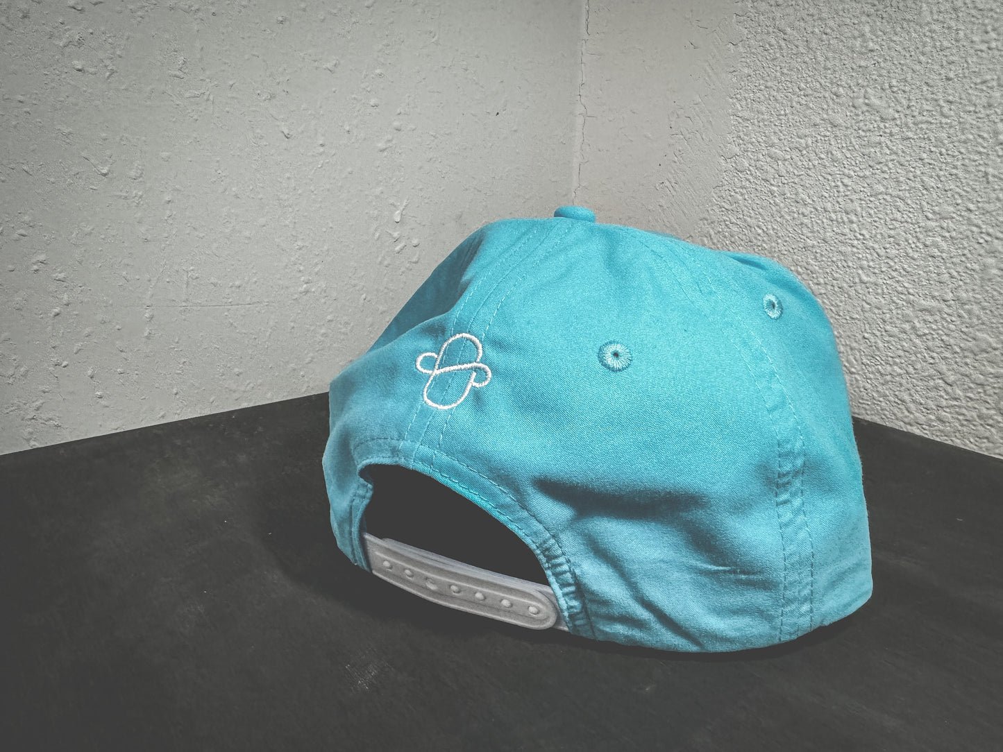Teal Neon Daze Golf rope cap