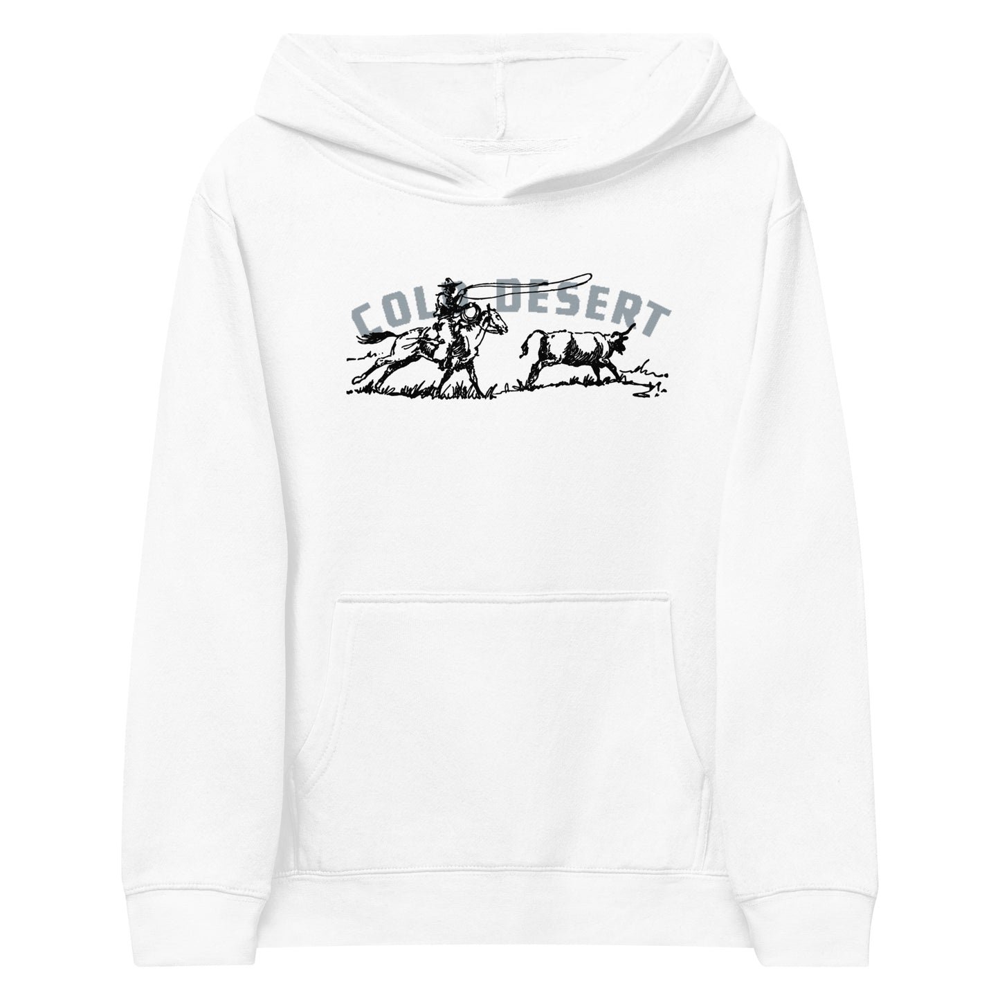 Cowpunching Kids Fleece Hoodie