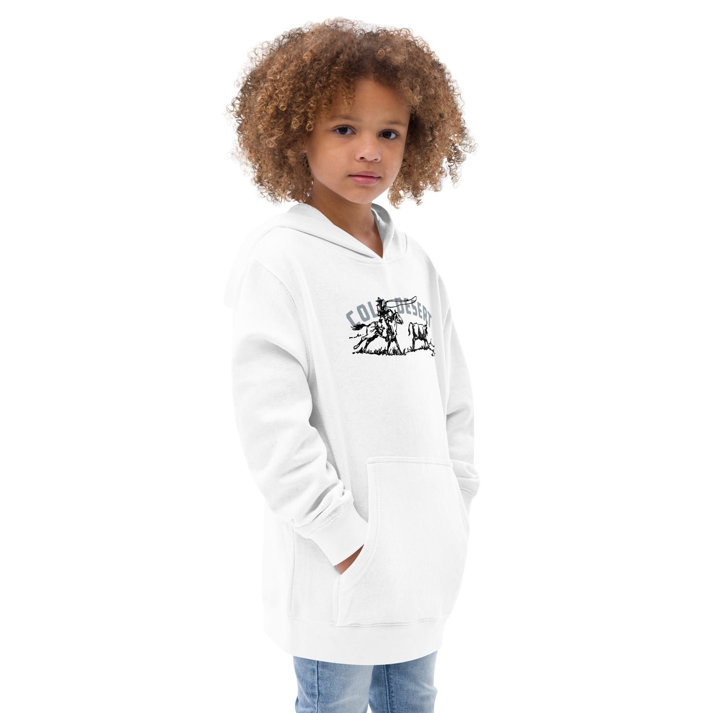 Cowpunching Kids Fleece Hoodie