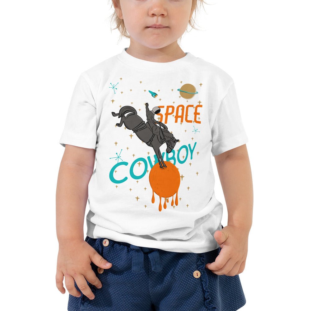 Space Cowboy Toddler Short Sleeve Tee